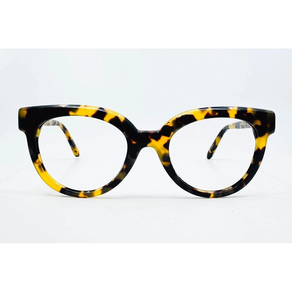 Bijou de Paris Eyeglasses Womens Demi Tortoise Cat Eye BPS3003 50-21-140